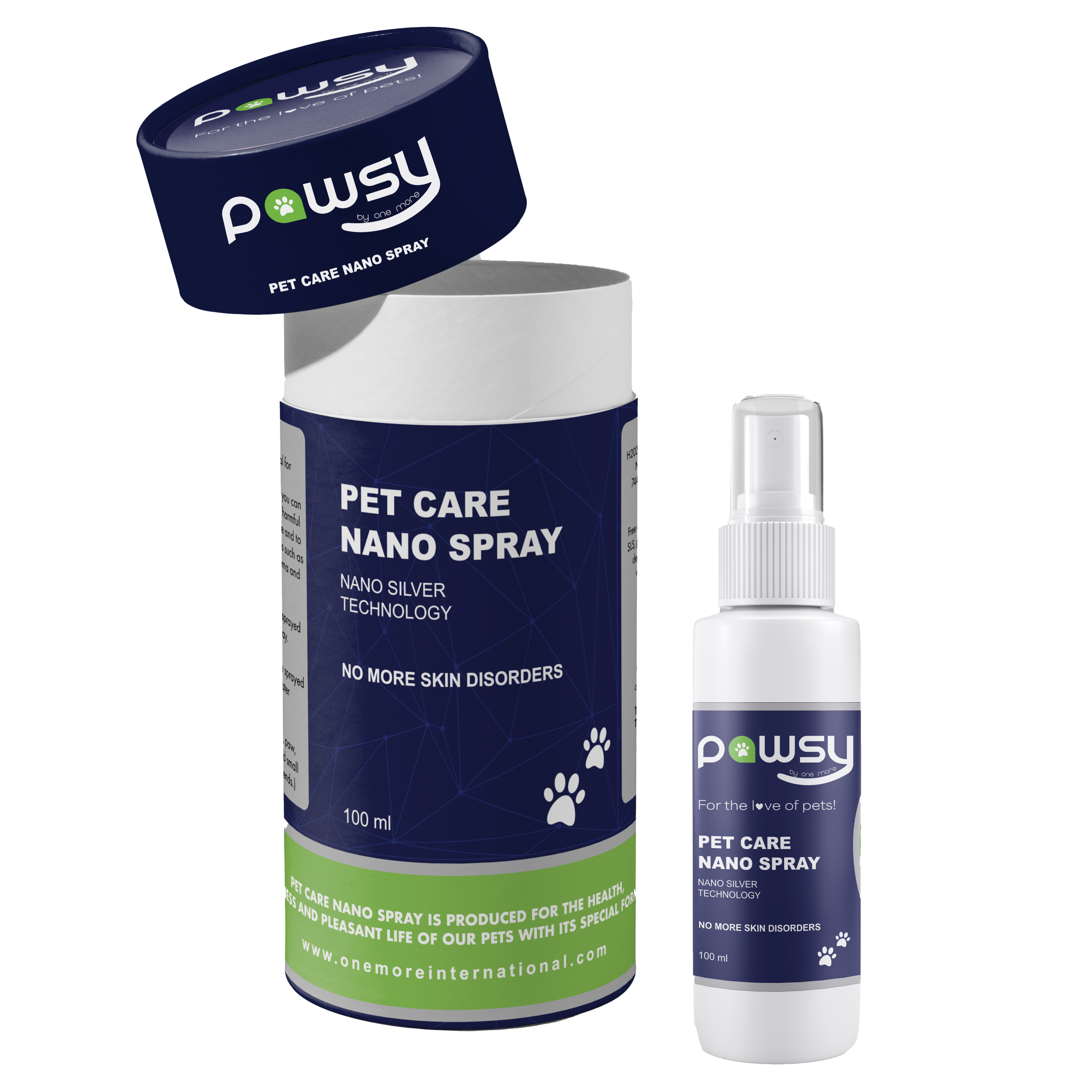 Pawsy By One More Pet Care Nano Spray